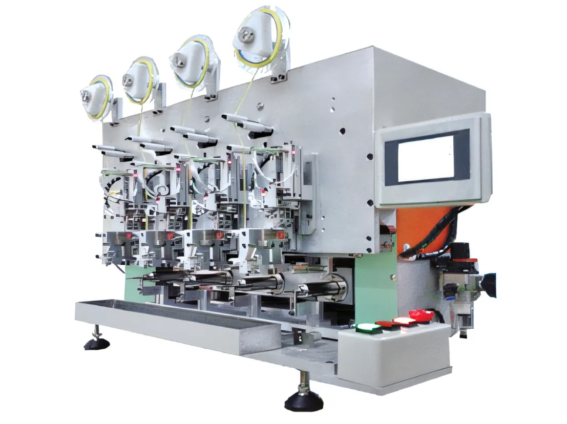 PME-1804 4-Spindle Servo Taping Machine