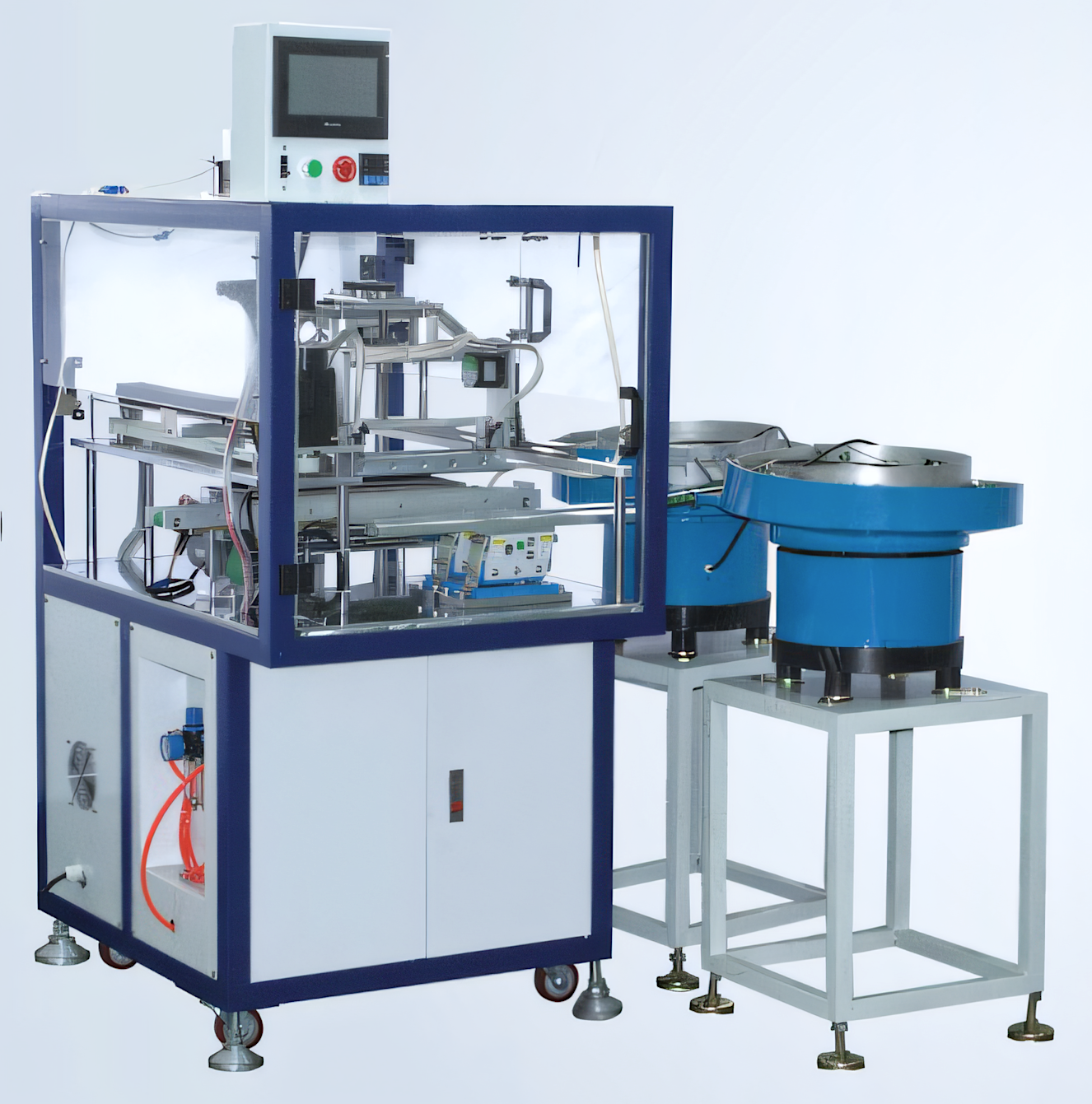 PME-05LVB Fully Auto Dip Soldering Machine — Twin Vibration Bowls