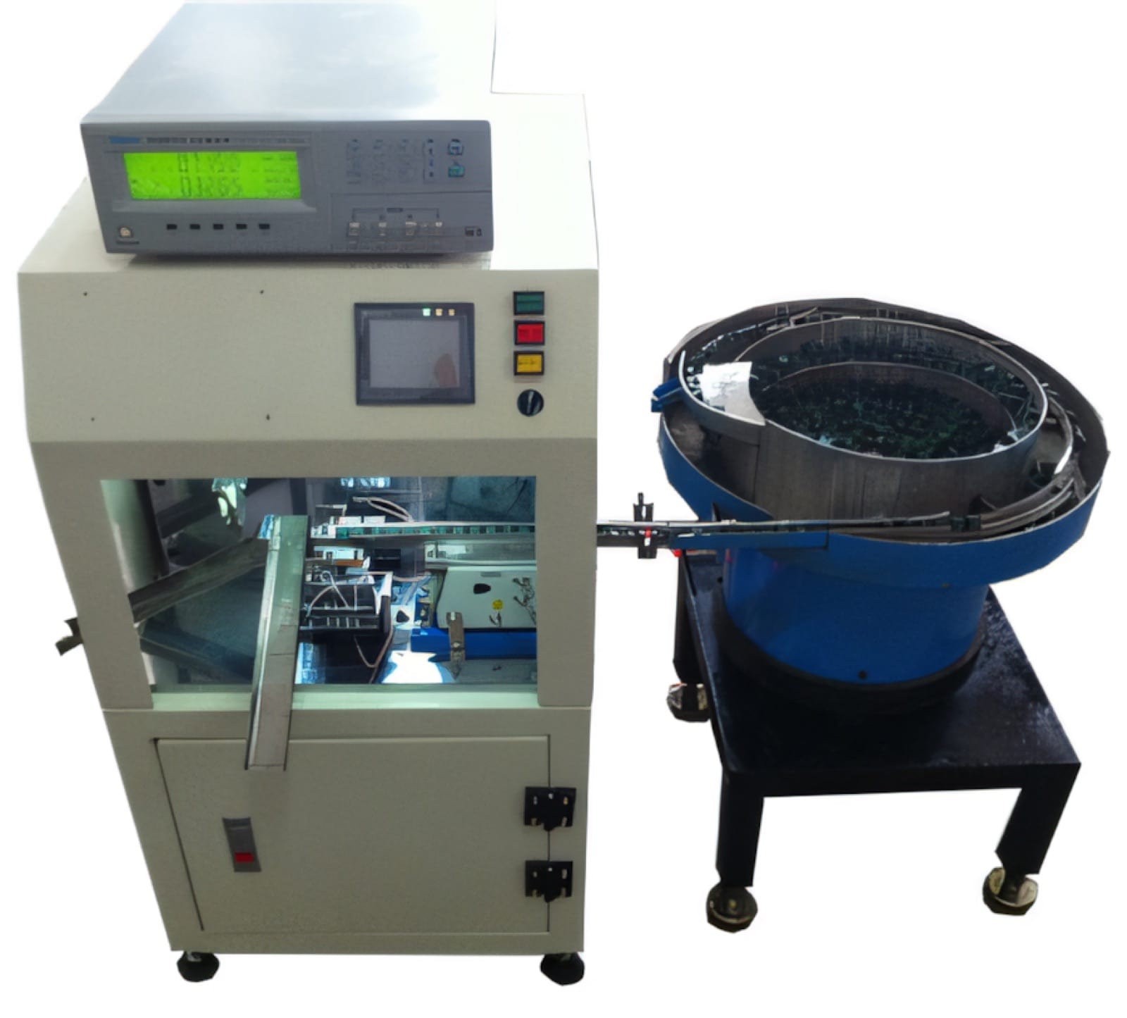 PME-1011 Fully Auto Inductor Testing Machine with Bowl Feeder
