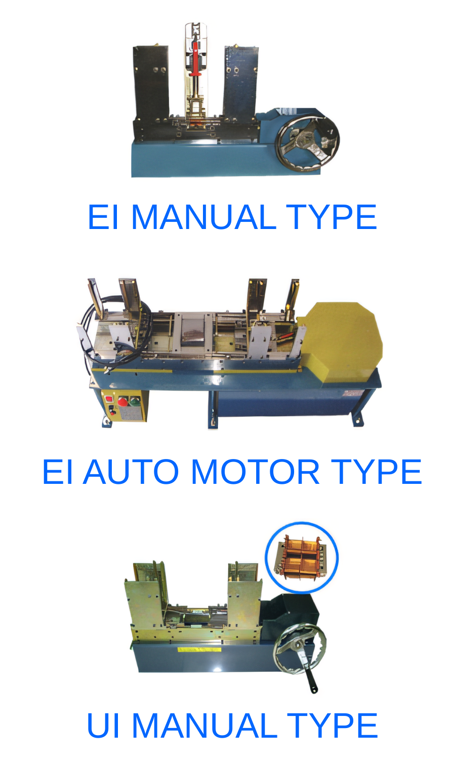 PME-EI-PME-UI Core Plate Inserting Machine