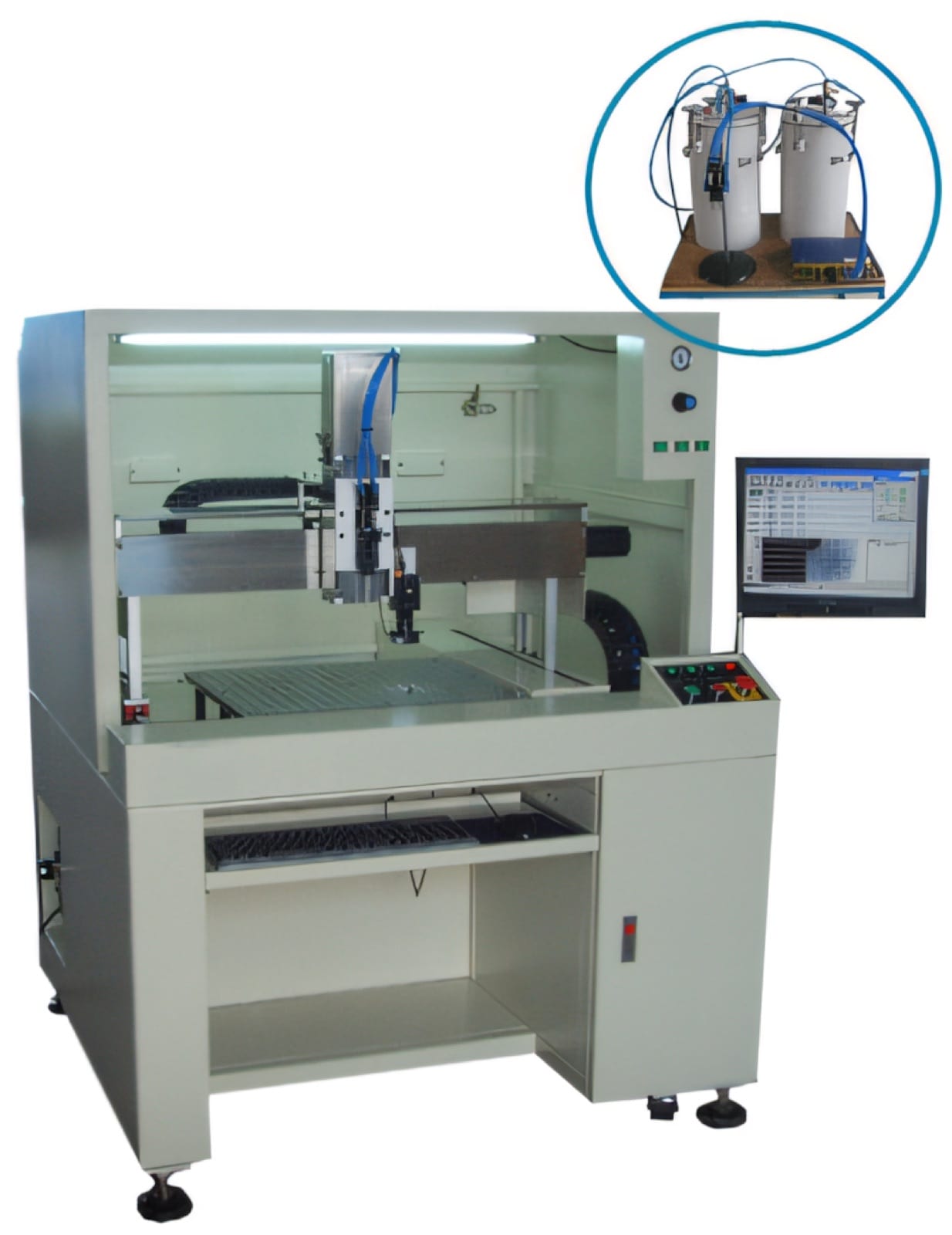PME-R600A Auto AB Glue Dispensing Machine